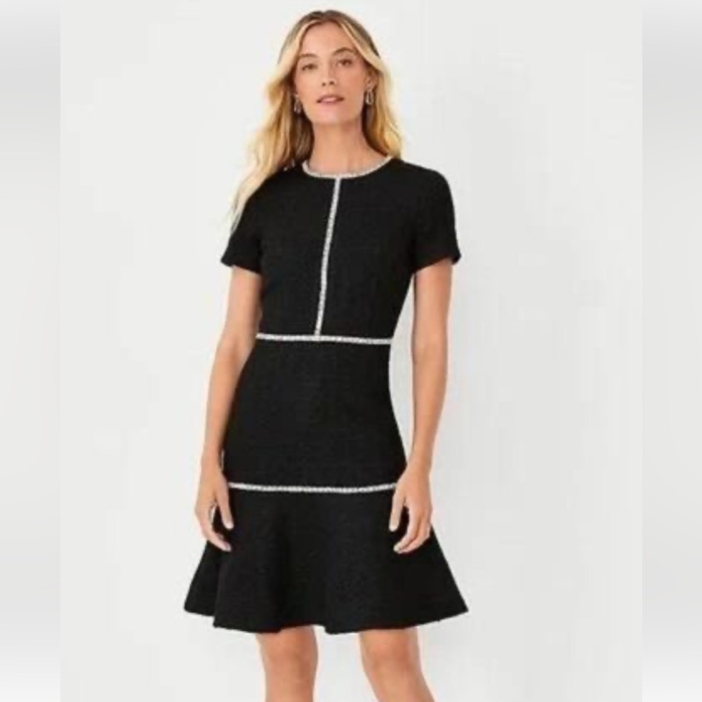 Ann Taylor tweed dress